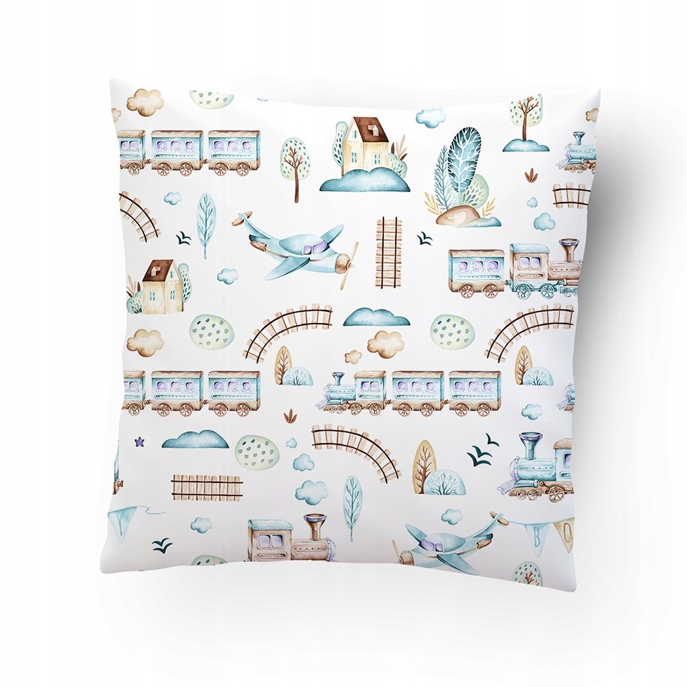 POSZEWKA NA PODUSZKĘ 40x40 BAWEŁNA ZAMEK WZORY!