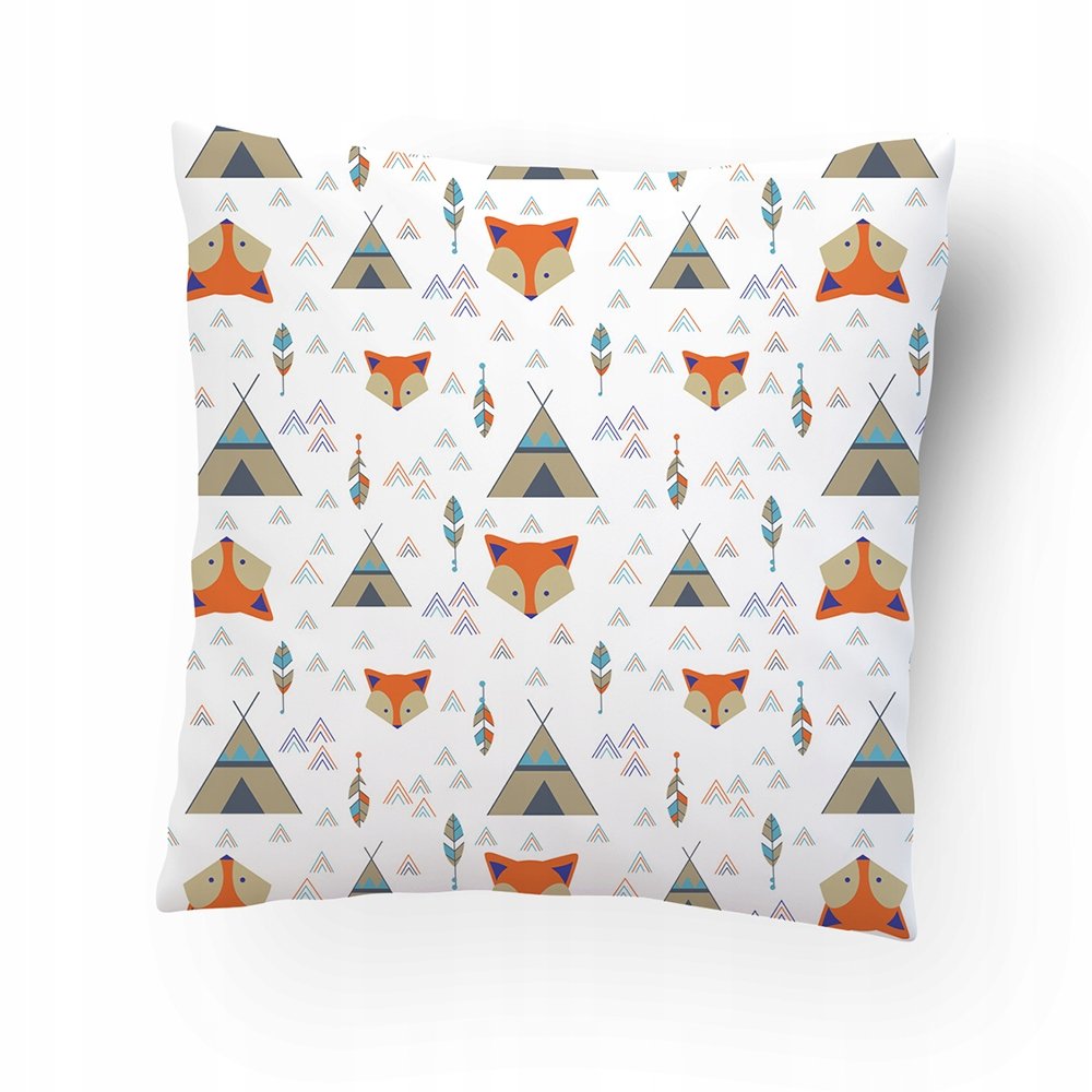 POSZEWKA NA PODUSZKĘ 40x40 BAWEŁNA ZAMEK WZORY!