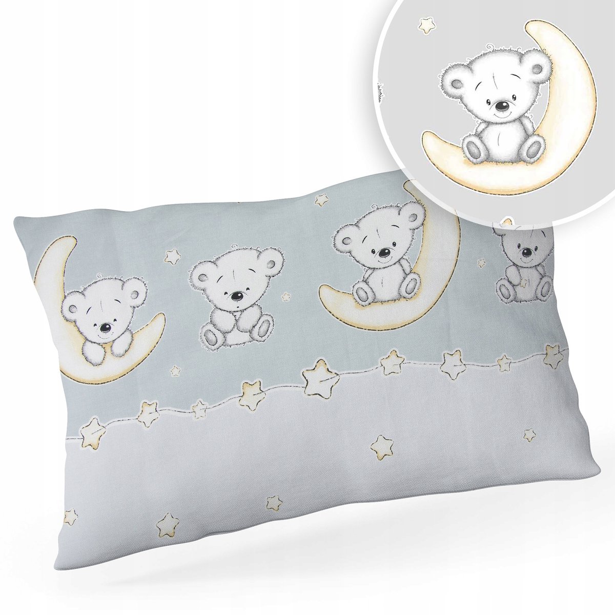 POSZEWKA NA PODUSZKĘ 40x60 BAWEŁNA ZAMEK WZORY!