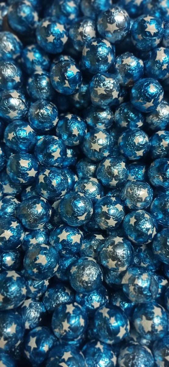 Cukierki Czekoladowe Kulki Gwiazdki 300g