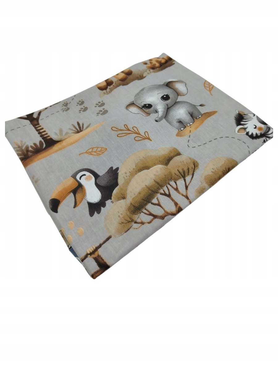 Komplet Pościeli 100% bawełnianej dziecięcej 90x120 Zoo