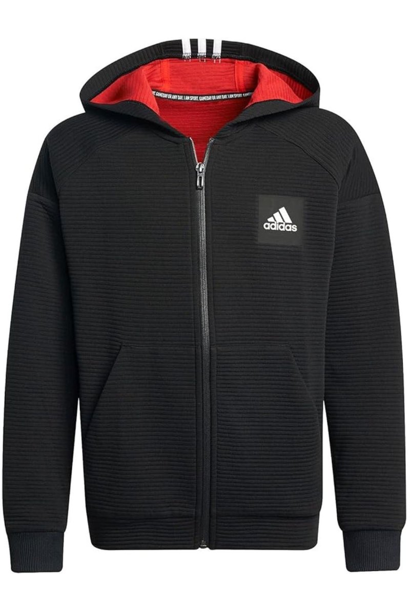 Bluza dziecięca Adidas Stadium Full-Zip Hoodie dresowa -116