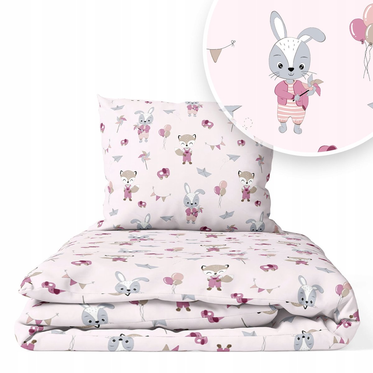 2-EL POŚCIEL Z WYPEŁNIENIEM 90x120 CAŁOROCZNA