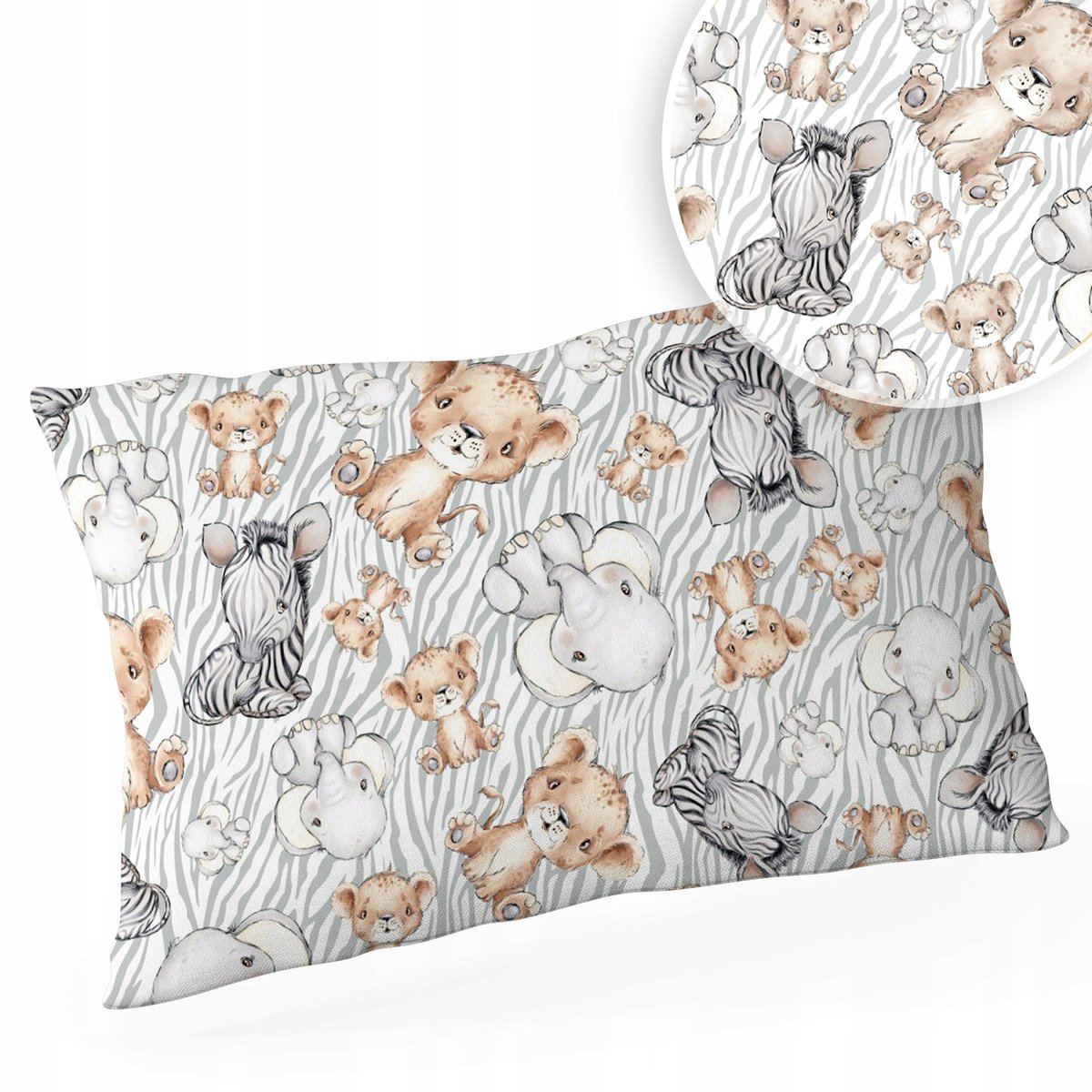 POSZEWKA NA PODUSZKĘ 40x60 BAWEŁNA ZAMEK WZORY!