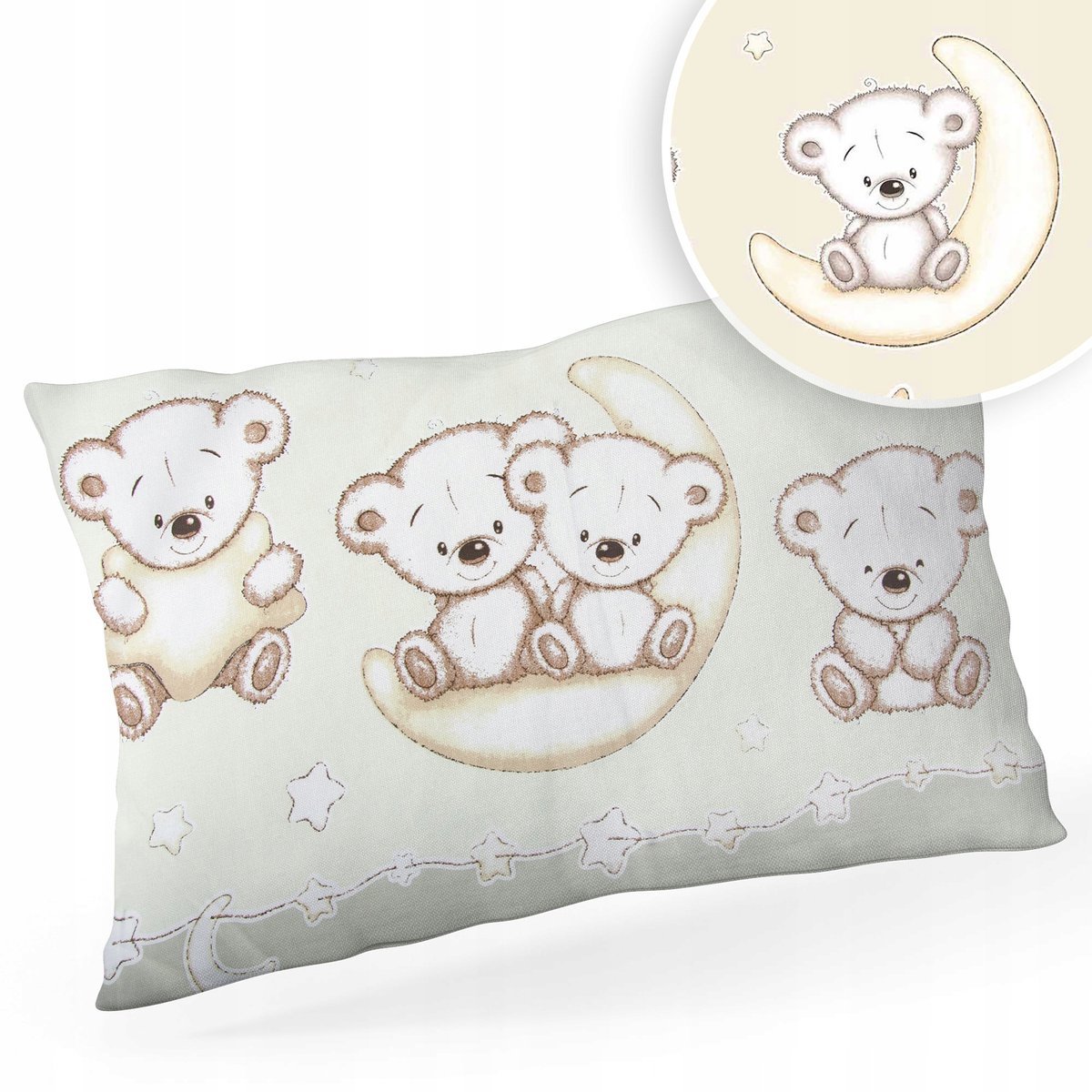 POSZEWKA NA PODUSZKĘ 40x60 BAWEŁNA ZAMEK WZORY!