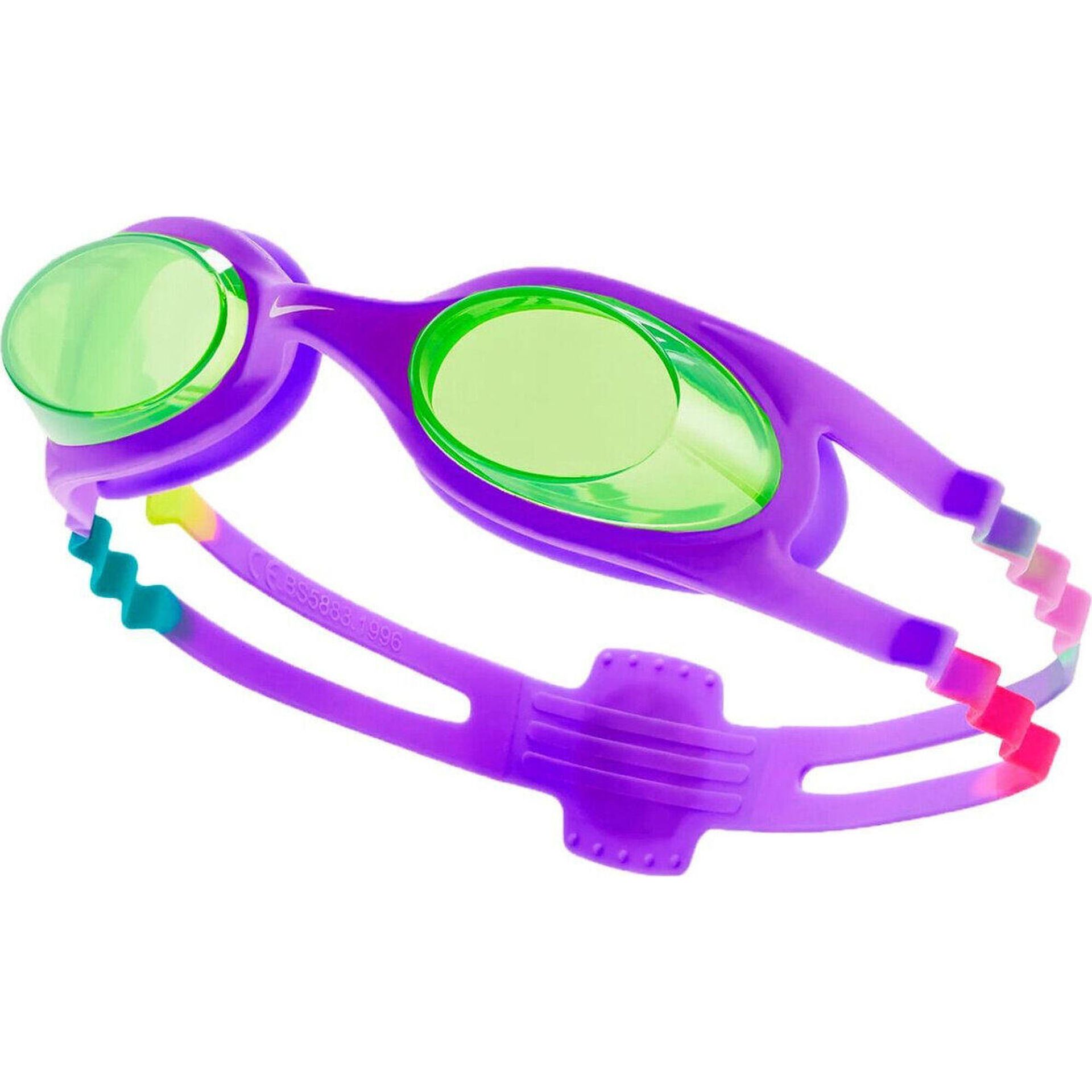 Okulary pływackie Nike Os Chrome Junior 3-6 lat fioletowo-różowe NESSD166-593 Lumarko!