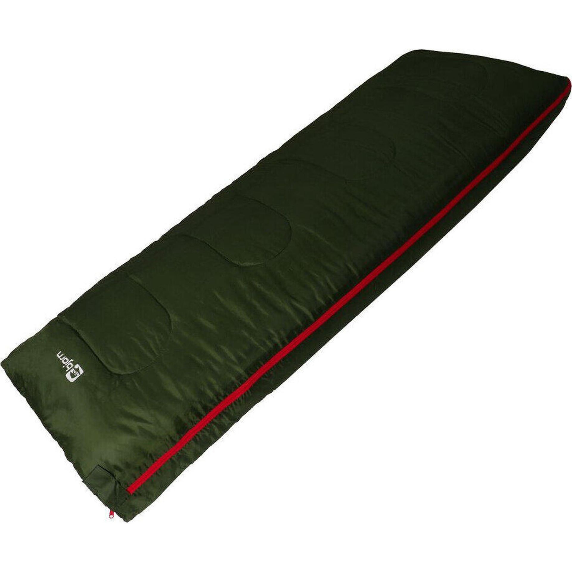 BJORN Śpiwór Bjorn Camper 180x75 cm zielony prawy BJ63862 BJ63862