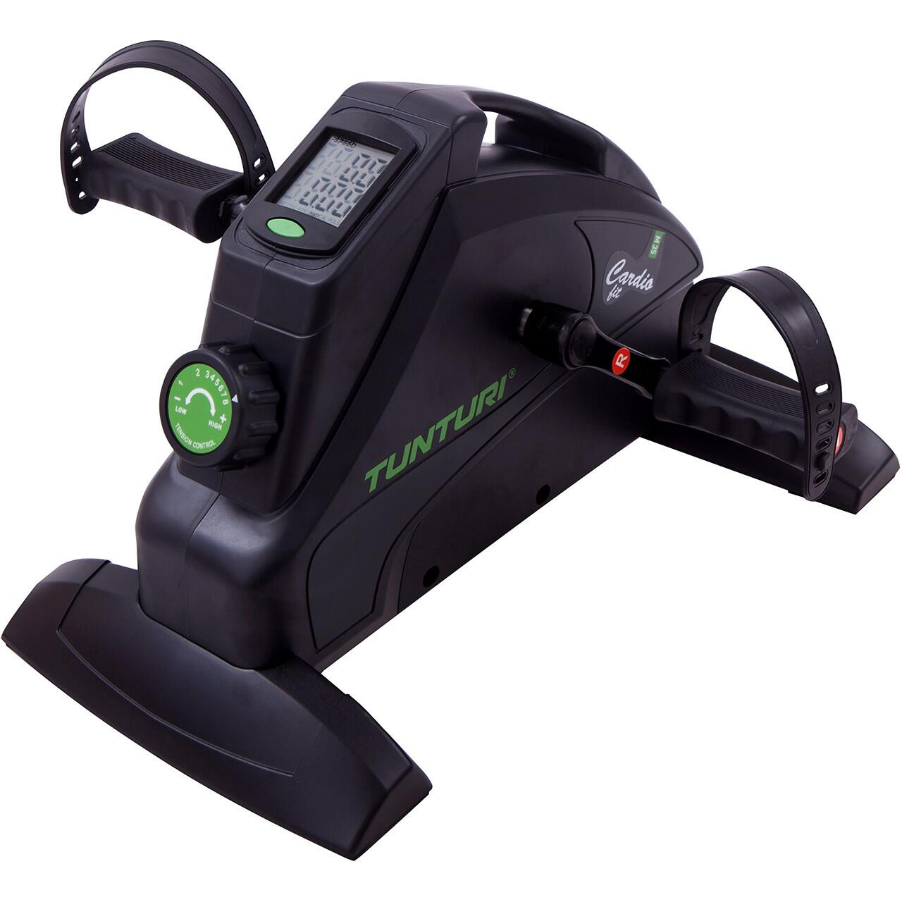Tunturi Cardio Fit M35 Mini Bike Magnetic urządzenie do treningu domowego, czarna, One Size 16TCFM3250