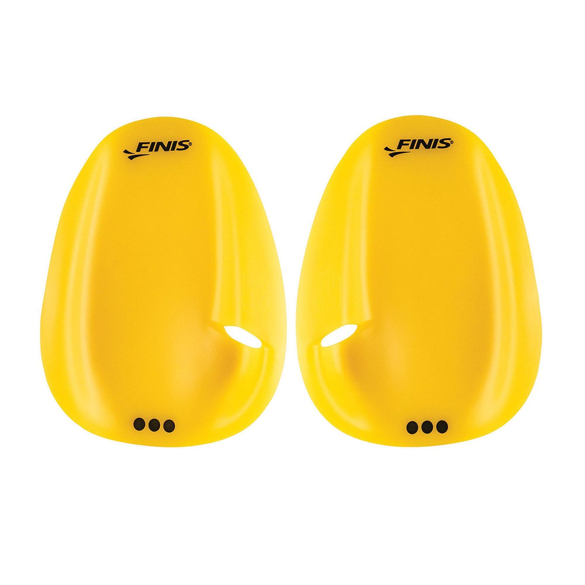 Finis agility paddle floating yellow s