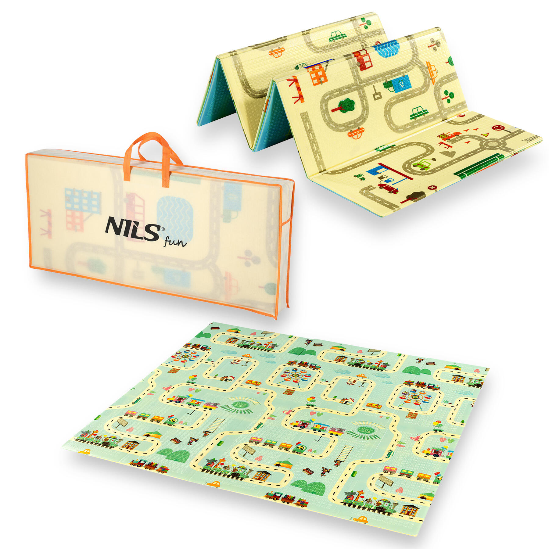 Mata edukacyjna NILS FUN MD04 City
