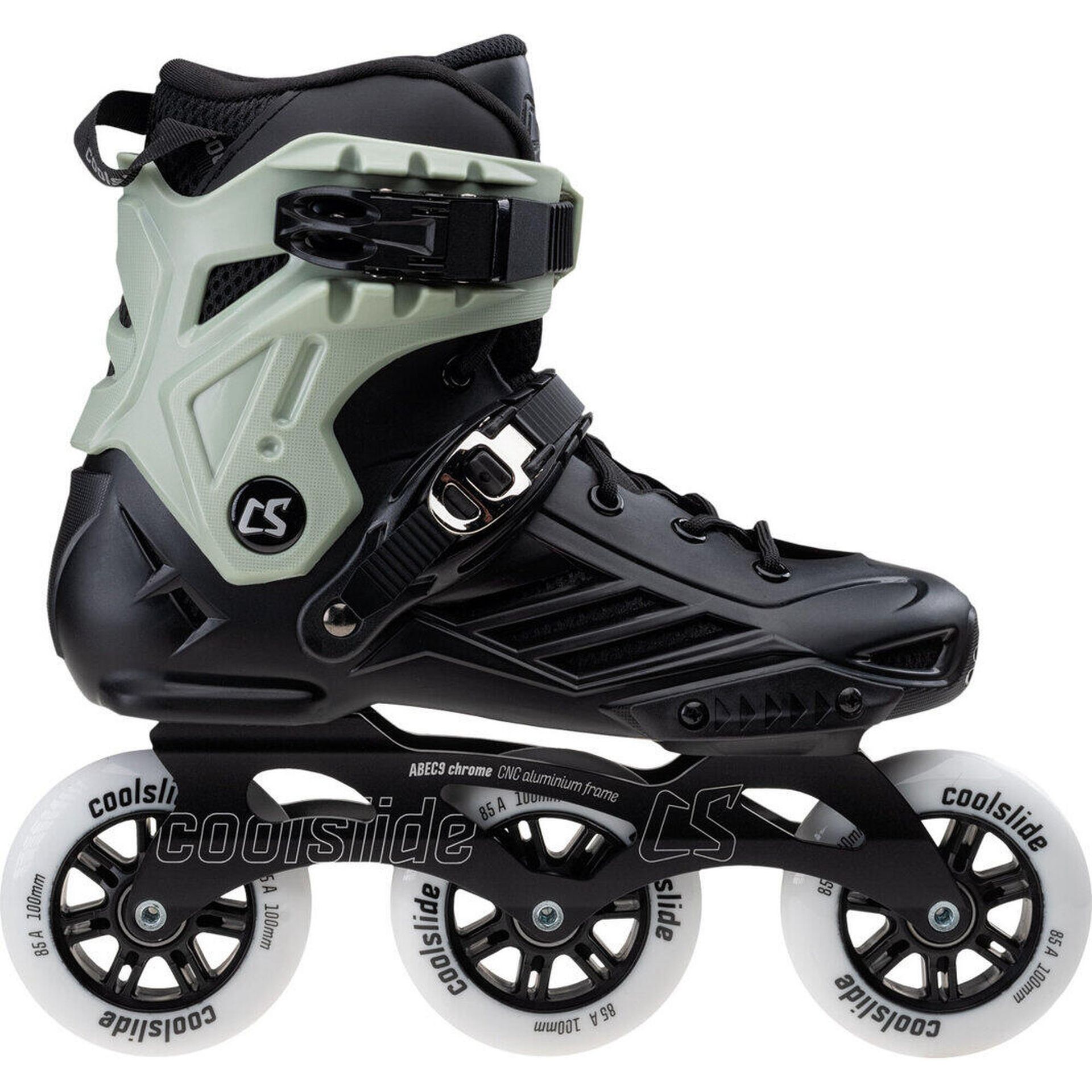 Coolslide, Łyżworolki Hulst, Black/Desert Green, 37