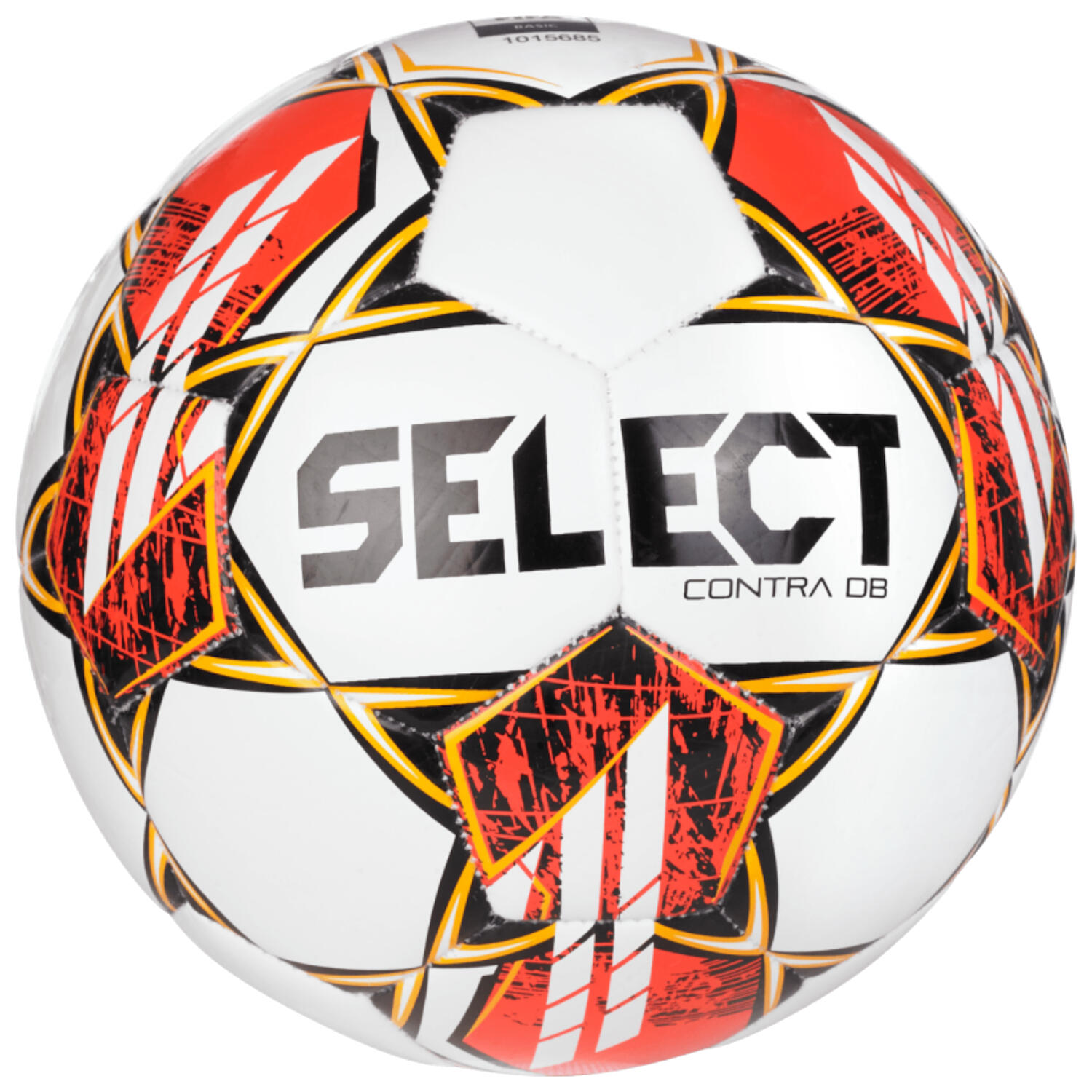 Select Contra DB V23 FIFA Basic Ball CONTRA WHT-RED, unisex, piłki do piłki nożnej, Białe