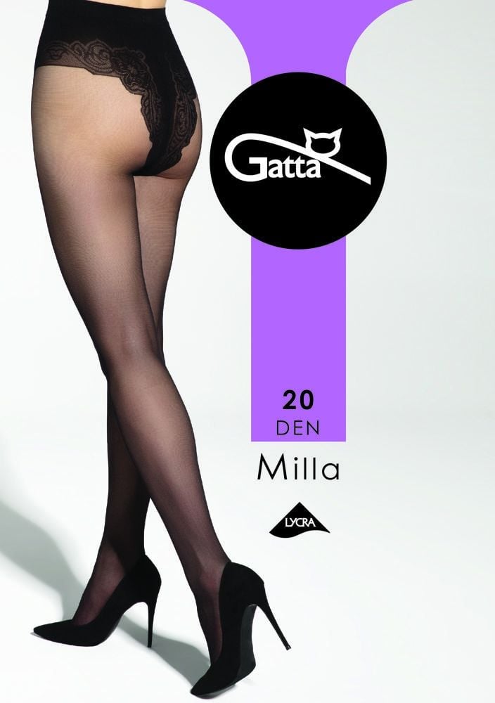 GATTA RAJSTOPY MILLA 20DEN CZARNY 3
