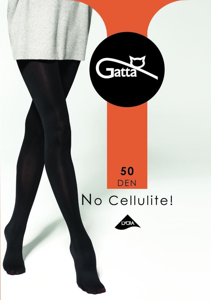 GATTA RAJSTOPY NO CELLULITE 50DEN CZARNY 4