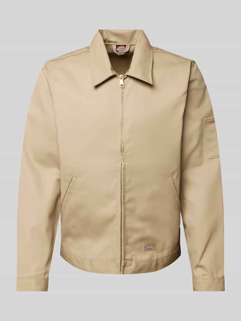 Kurtka z naszywką z logo model ‘UNLINED EISENHOWER’