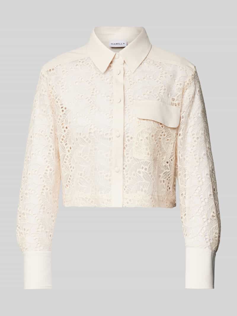 Bluzka koszulowa z czystej bawełny