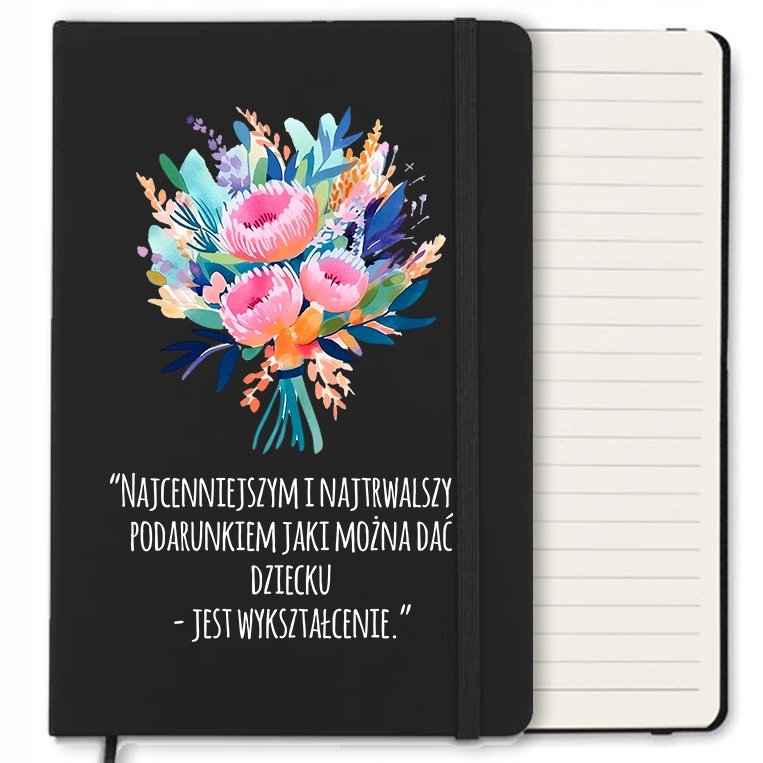 NOTES 120 STRON PREZENT WYCHOWAWCZYNI DZIEŃ NAUCZYCIELA MIX WZORY