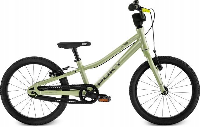 SUPERLEKKI PUKY LS-PRO 18 MINT GREEN WAGA 6KG V-BRAKE ALU