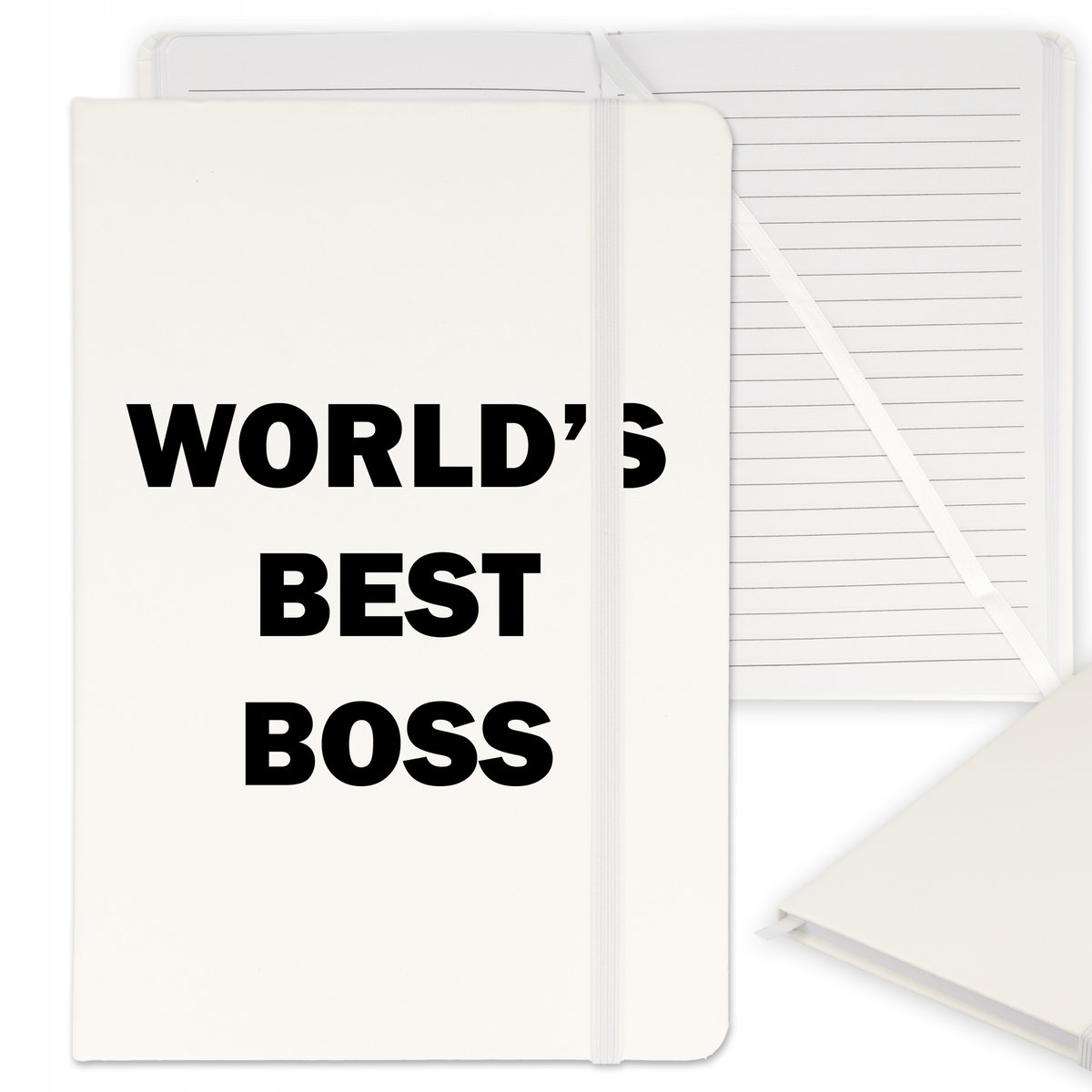 NOTES PLANER NOTATNIK Cytaty OFFICE A5 BIAŁY WZORY