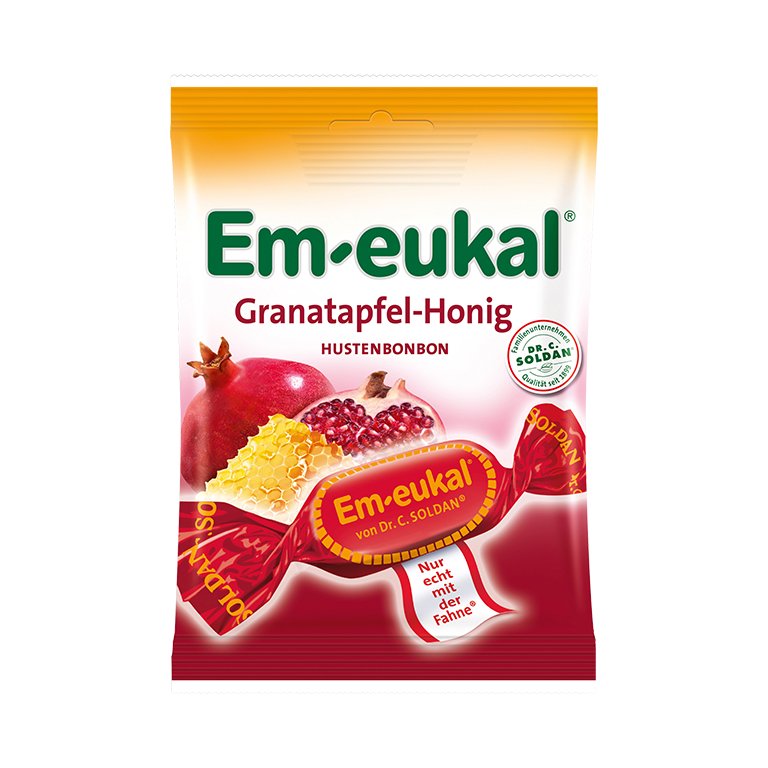 Cukierki EM-EUKAL Granat miód 75g
