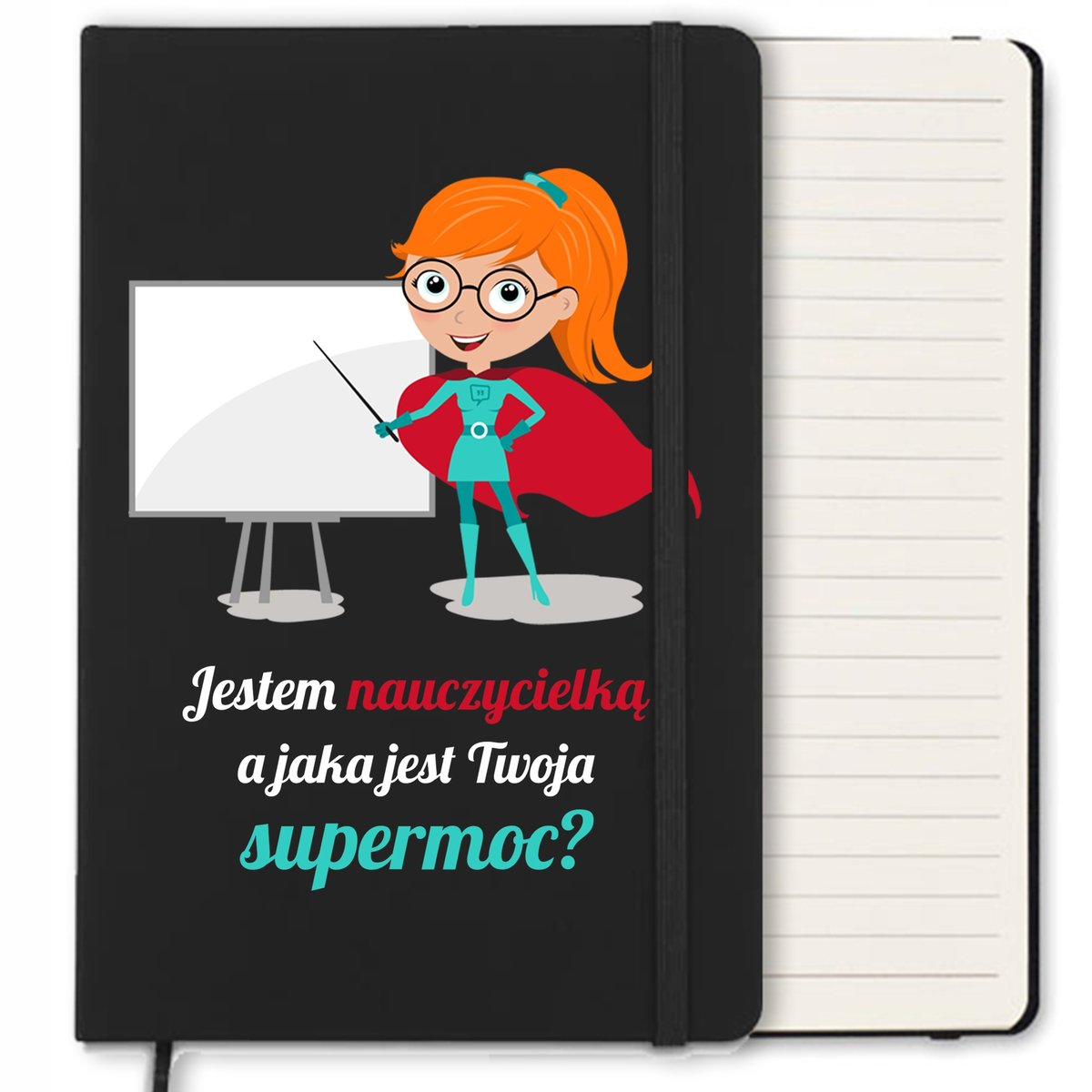 NOTES W LINIE 120 STR PREZENT JESTEM PRZEDSZKOLANKĄ DZIEŃ NAUCZYCIELA WZ