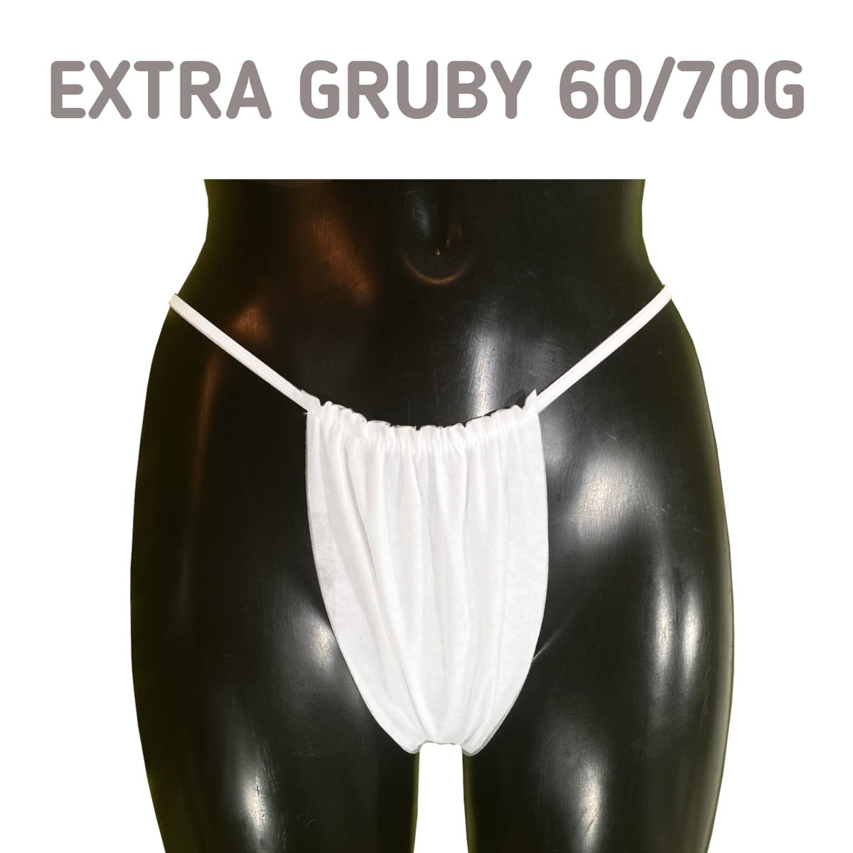 Stringi damskie - EXTRA - Rozmiar L - Pakowane zbiorczo - 10 szt. - QMS LINE