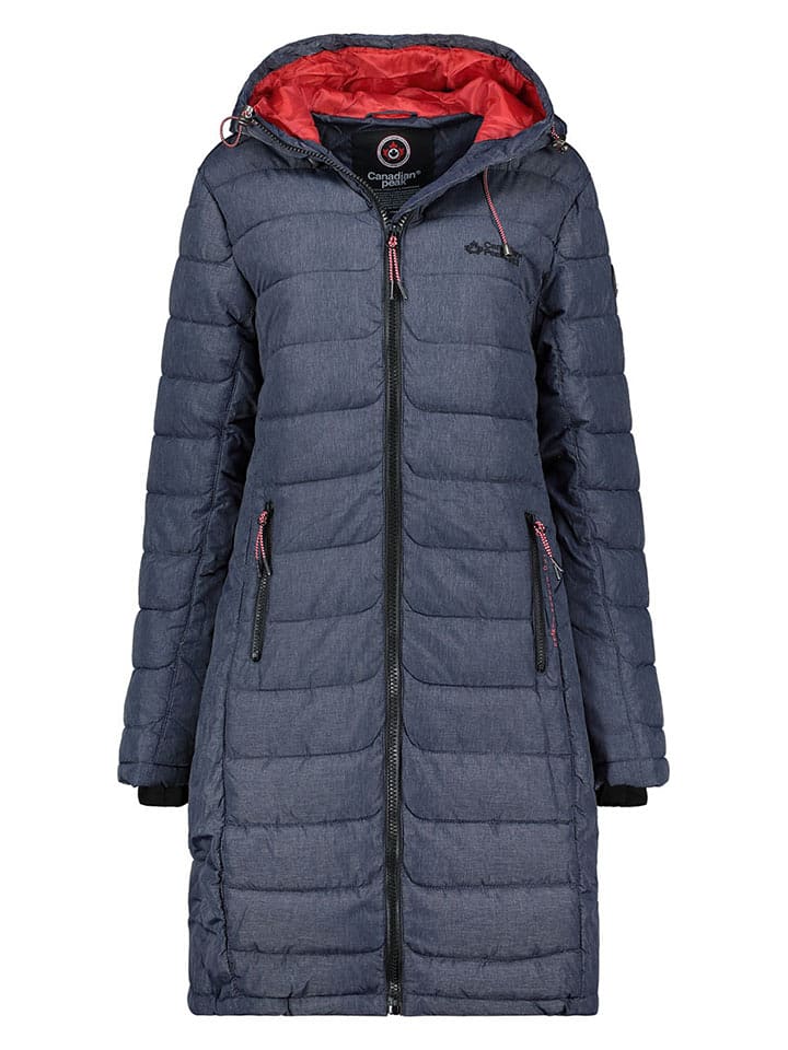 Canadian Peak Kurtka pikowana w kolorze granatowym