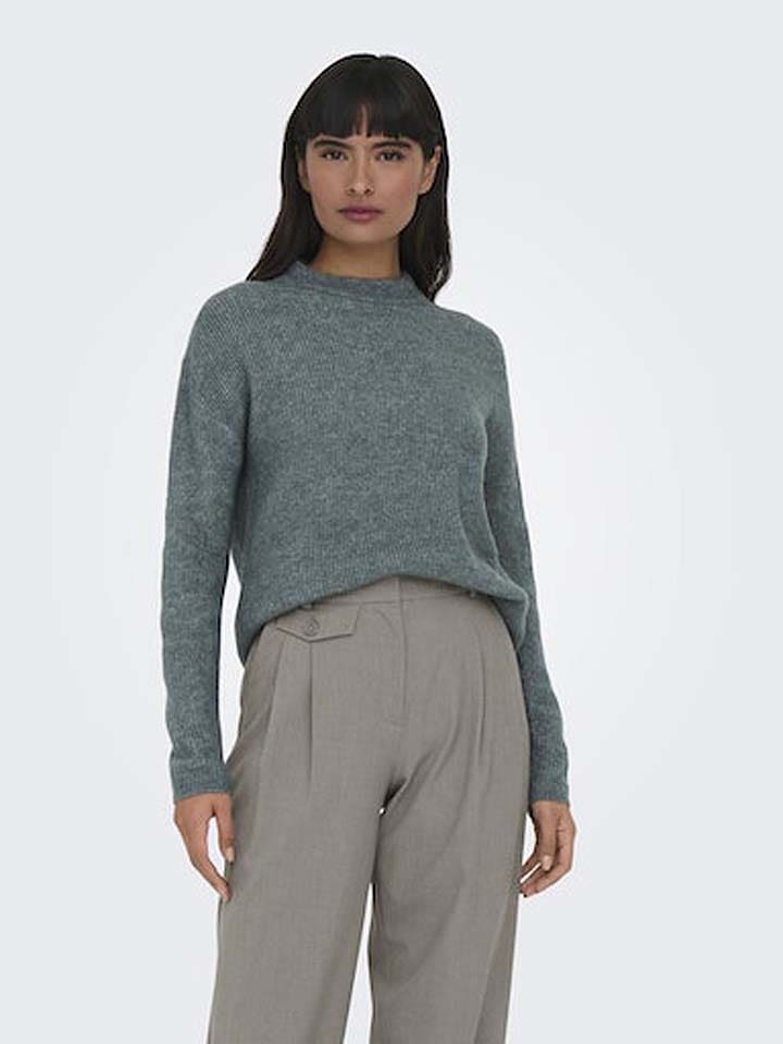ONLY Sweter w kolorze szarym