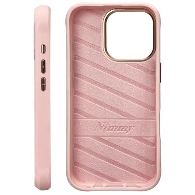 Etui NIMMY Glasses Cool Cat do Apple iPhone 16 Pro Max Różowy