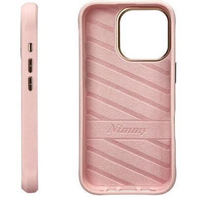 Etui NIMMY Glasses Cool Cat do Apple iPhone 16 Pro Różowy