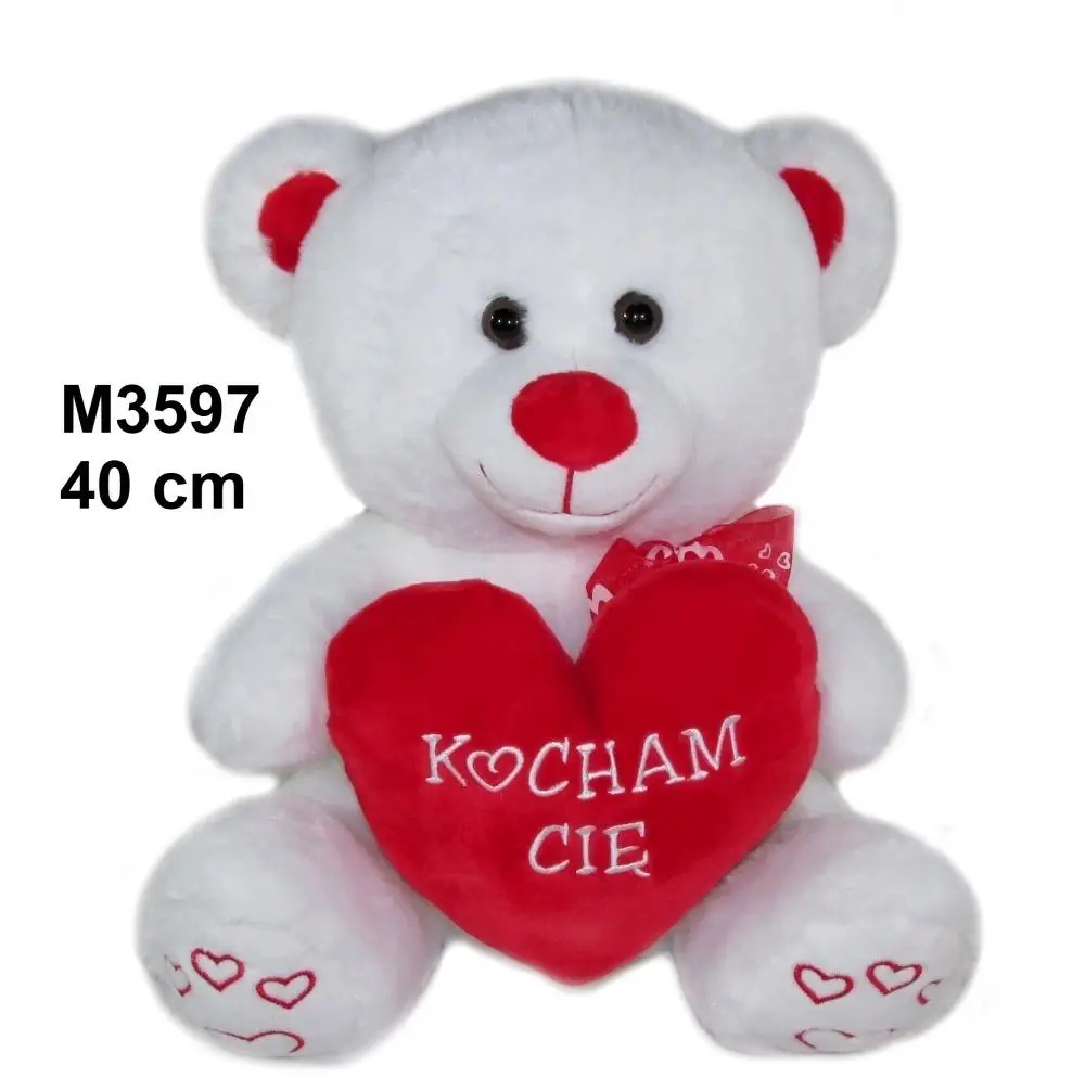 Miś z sercem 40cm - Sun-Day