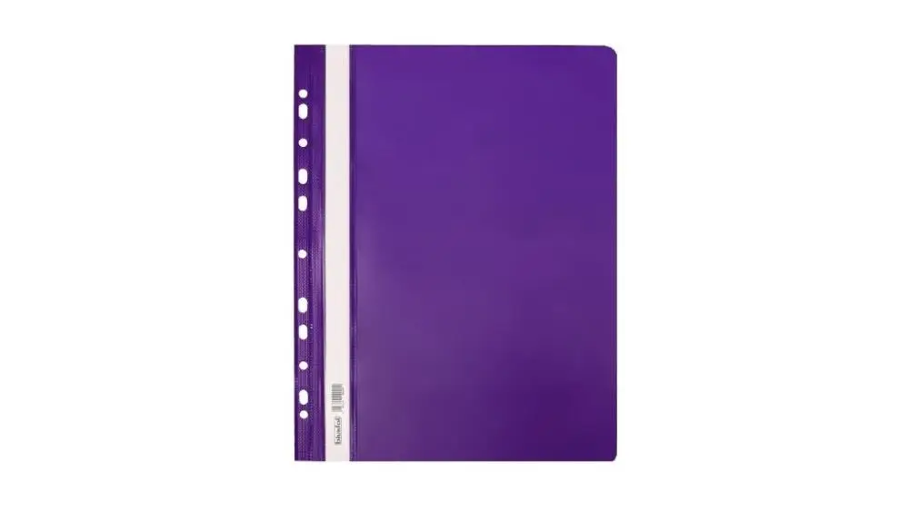 Skoroszyt twardy zawieszany PVC fioletowy (10szt) - Biurfol