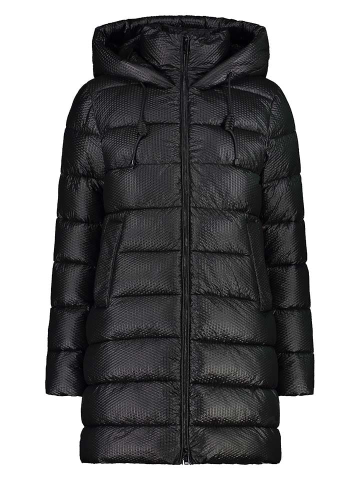 CMP Płaszcz pikowany w kolorze czarnym