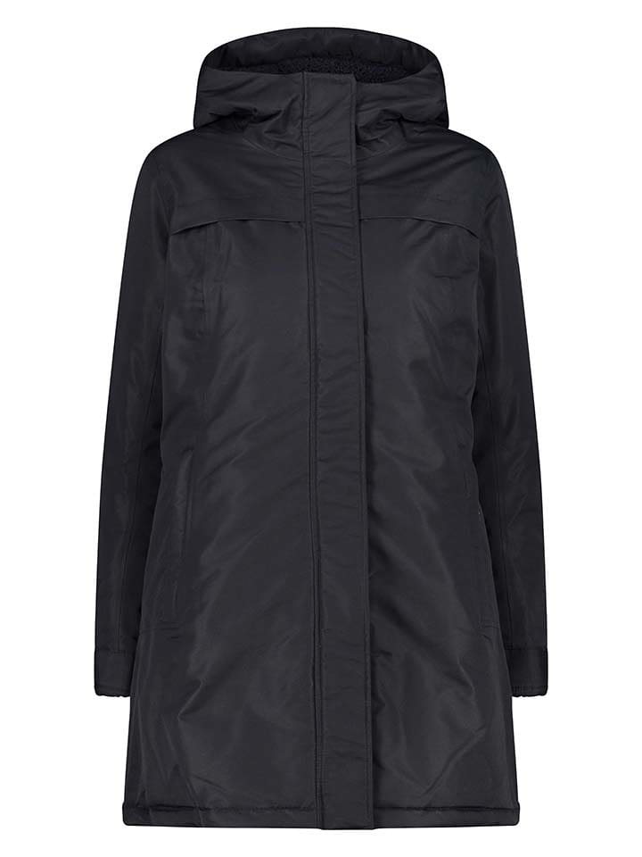 CMP Parka w kolorze czarnym