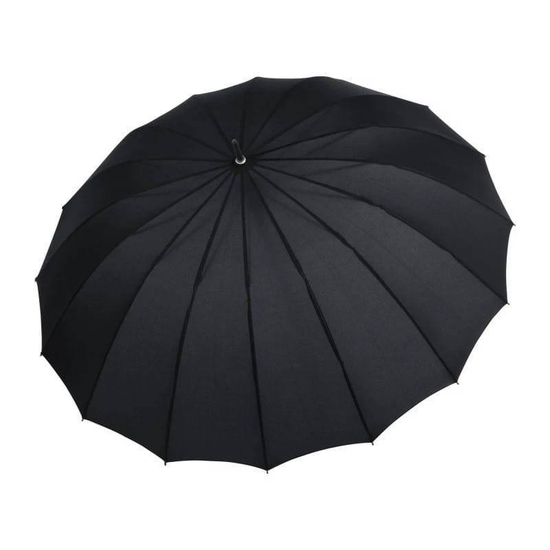 Parasol męski Derby Hit Golf manualny długi czarny wytrzymały