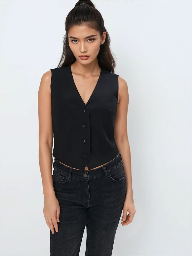 Mohito - Kamizelka - czarny