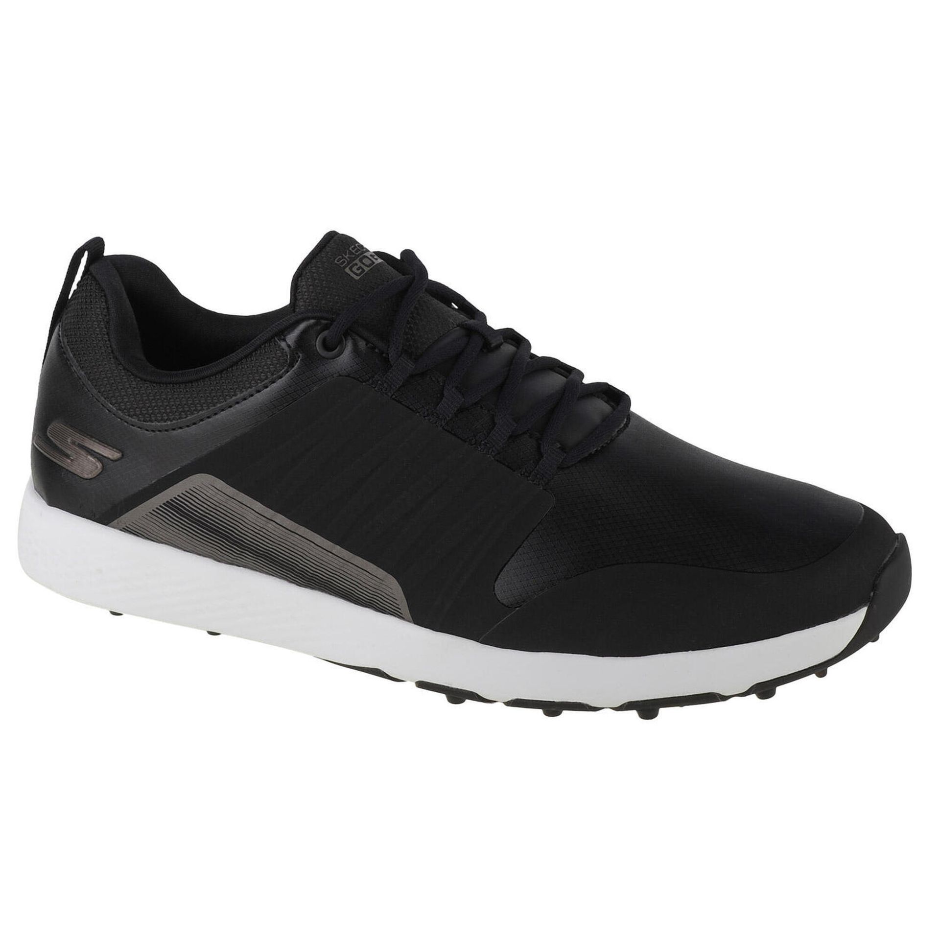 Skechers Go Golf Elite 4 - Victory 214022-BKW, Męskie, buty do golfa, Czarne