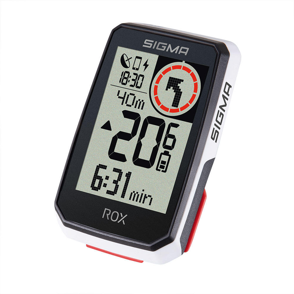 Sigma SPORT SPORT ROX 2.0 Bike Computer incl. Butler GPS Mount, biały 2021 Urządzenia GPS 1053