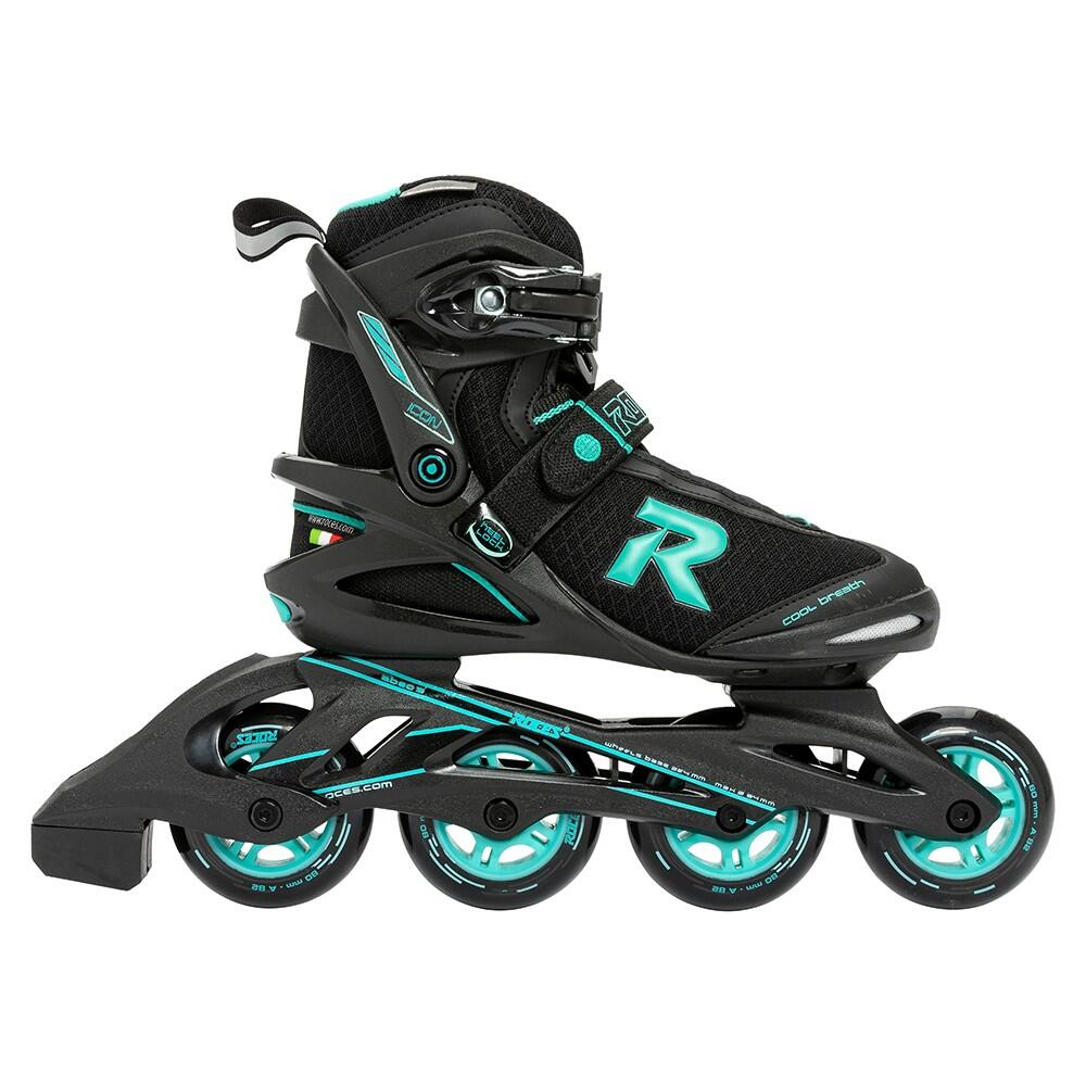 Roces Łyżworolki damskie Icon W czarne r 38 40082201 RSX-40082201 38