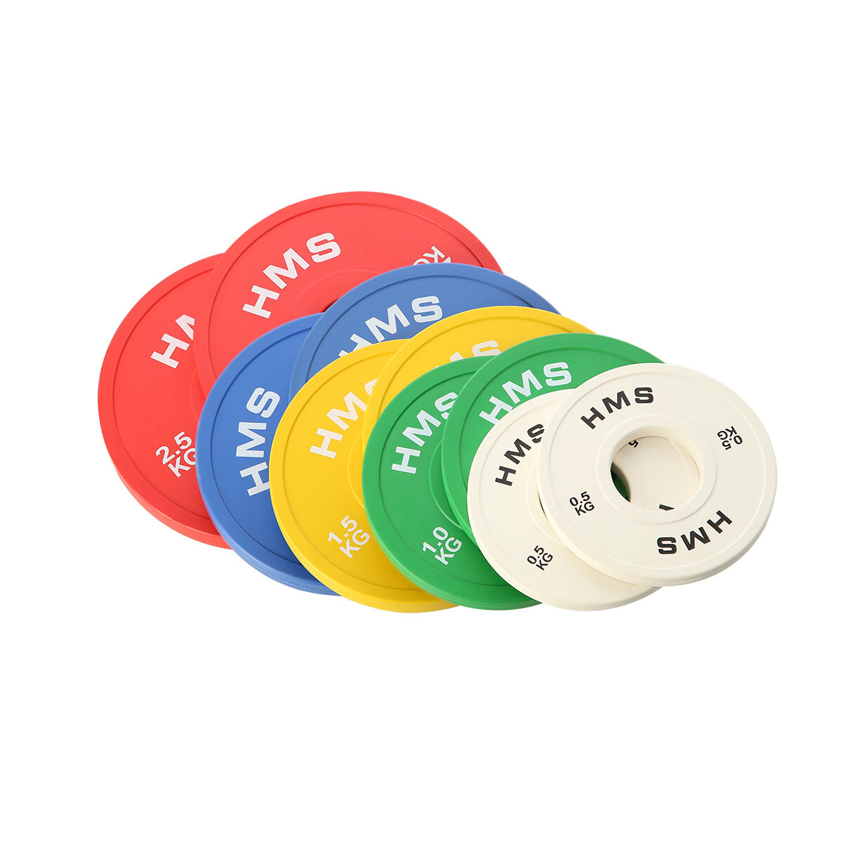 HMS Zestaw talerzy olimpijskich Bumper CBRS SET 15 kg 17-61-097