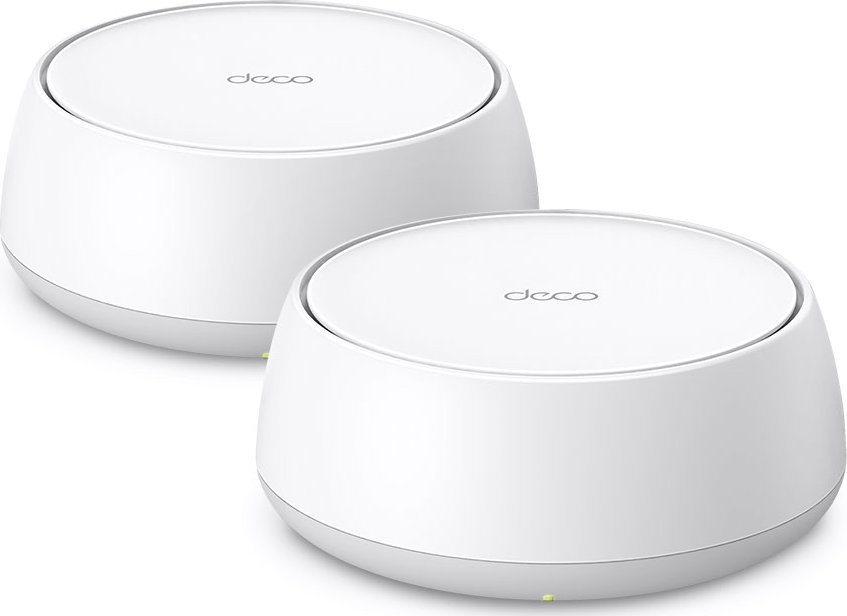 Access Point TP-Link TP-Link DECO BE251-PACK siatkowy system wi-fi Dual-band 2.4 GHz/5 GHz Wi-Fi 7 802.11be Biały 2 Wewnętrzne