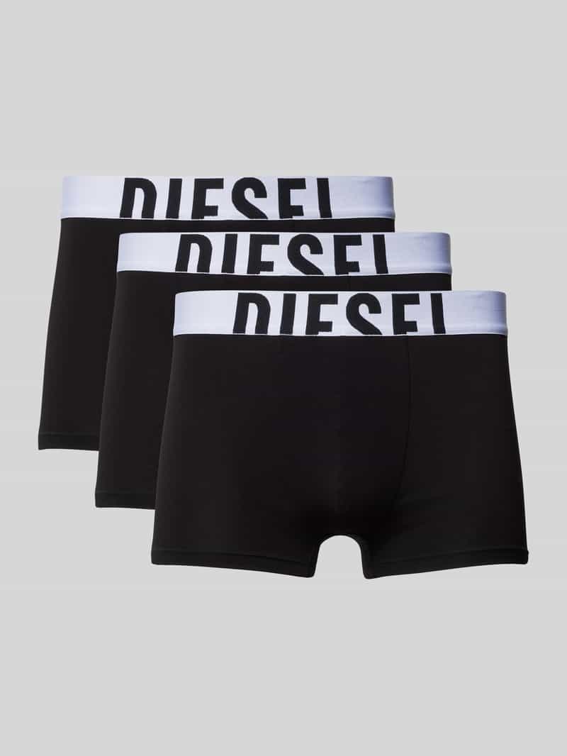 Bokserki z elastycznym paskiem z logo w zestawie 3 szt. model ‘DAMIEN’