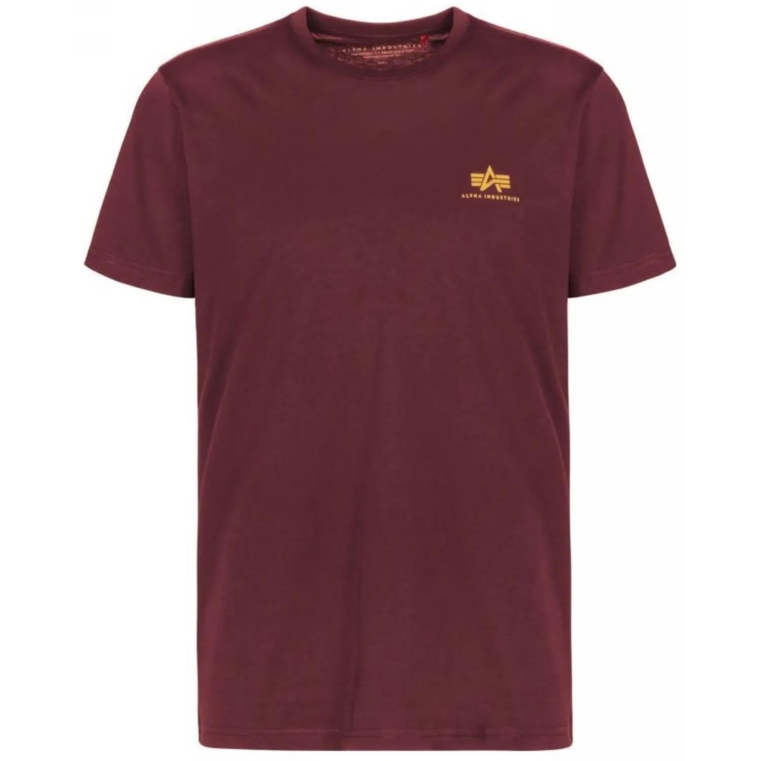 Alpha Industries Small Logo Basic 188505 184 - Bordowa