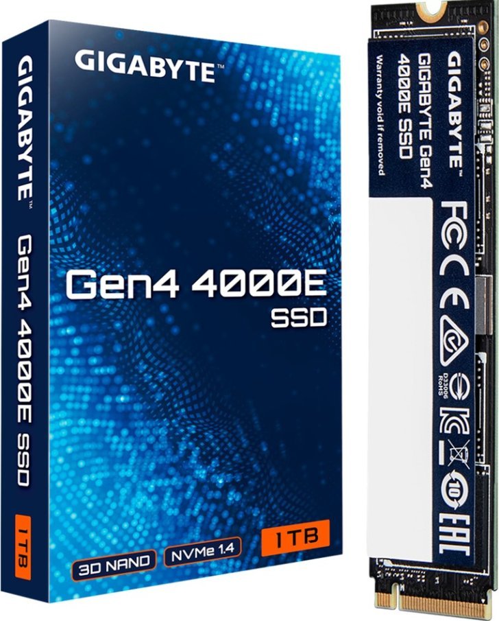 Gigabyte 4000E 1TB M.2 2280 PCI-E x4 Gen4 NVMe G440E1TB