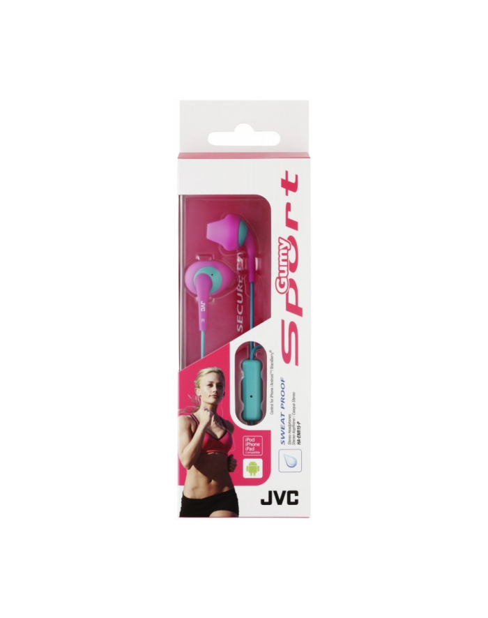 JVC HA-ENR15-P Różowe