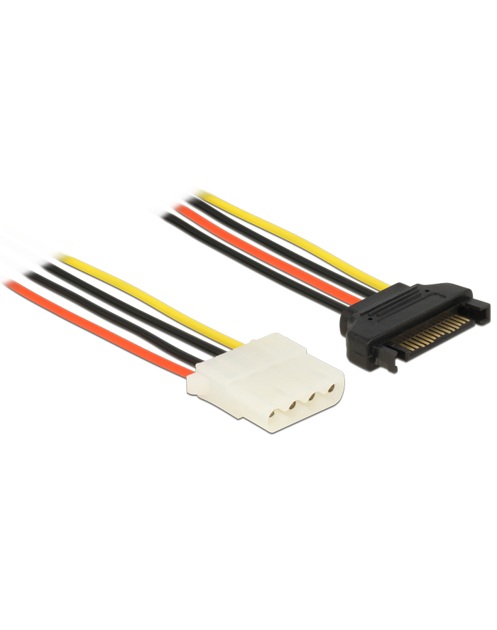 Kabel SATA zasilający M -> Molex F 50cm Delock