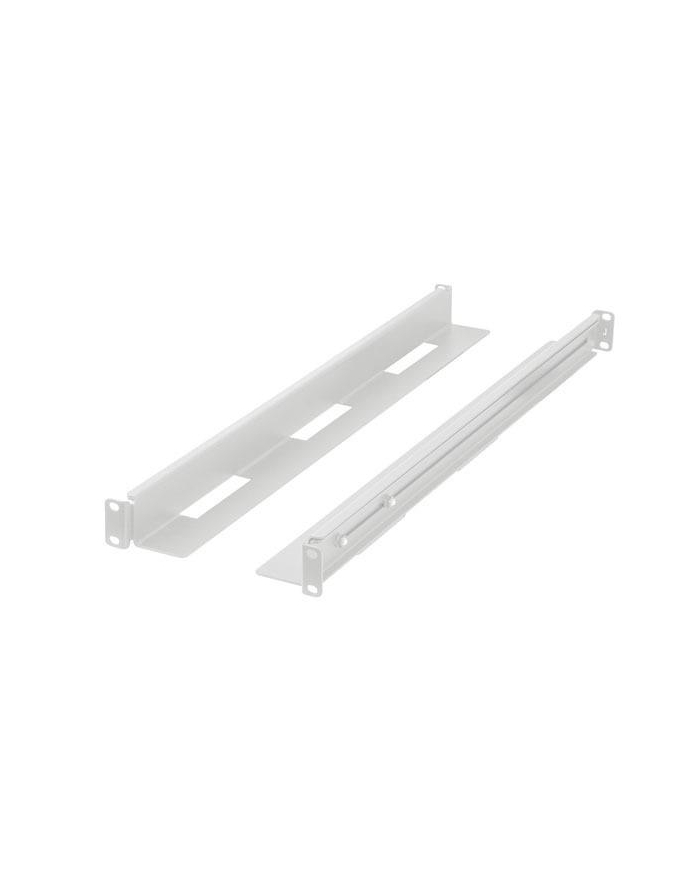 Zestaw szyn montażowych Lanberg do szaf 19'' przesuwne 650 x 1090 mm Szary