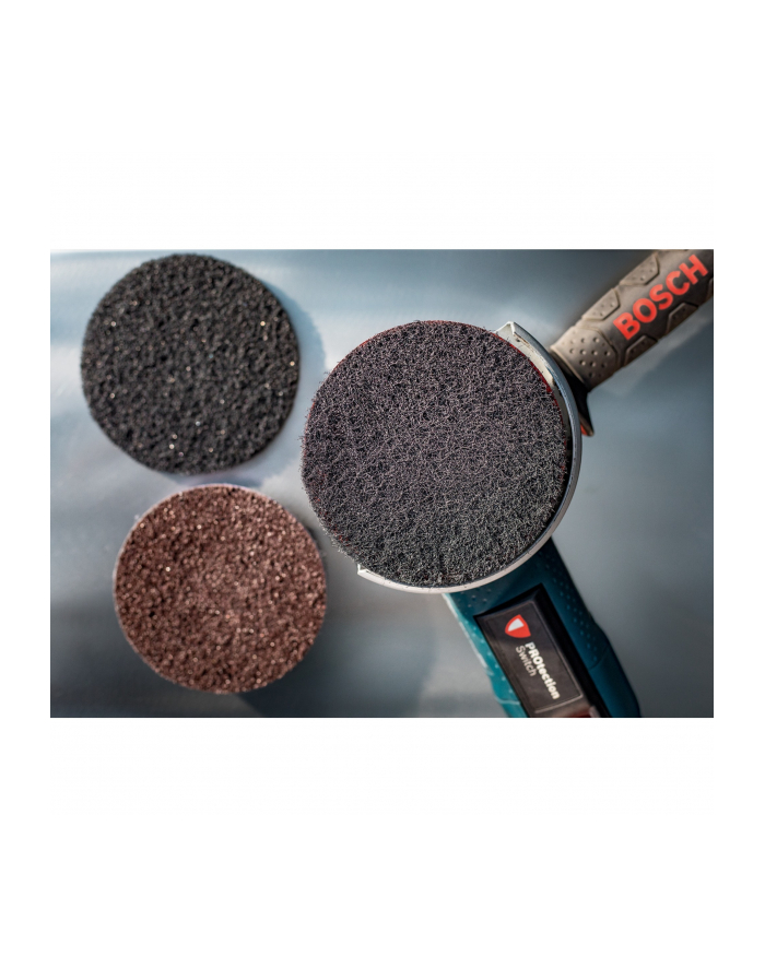 Bosch Expert fleece disc N880 Medium S, 125mm, sanding sheet Kolor: CZARNY, 5 pieces, for eccentric sanders