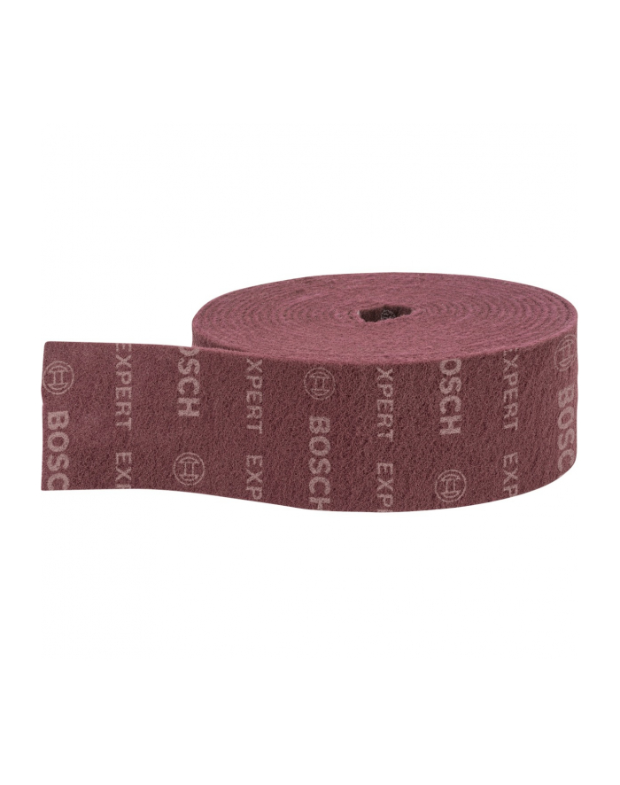 Bosch Expert fleece roll N880 Medium A, 115mmx10m, sanding sheet red, 10 meter roll, for hand sanding