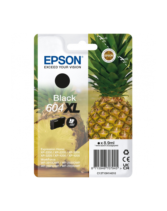 Epson 604XL czarny C13T10H14010